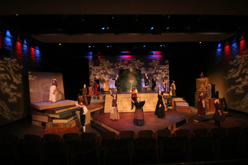 Theatre performance with RCU students